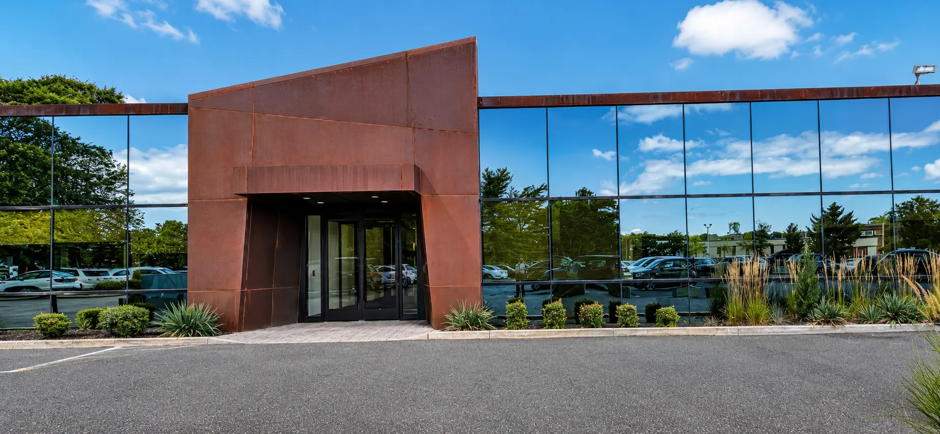 front building outside